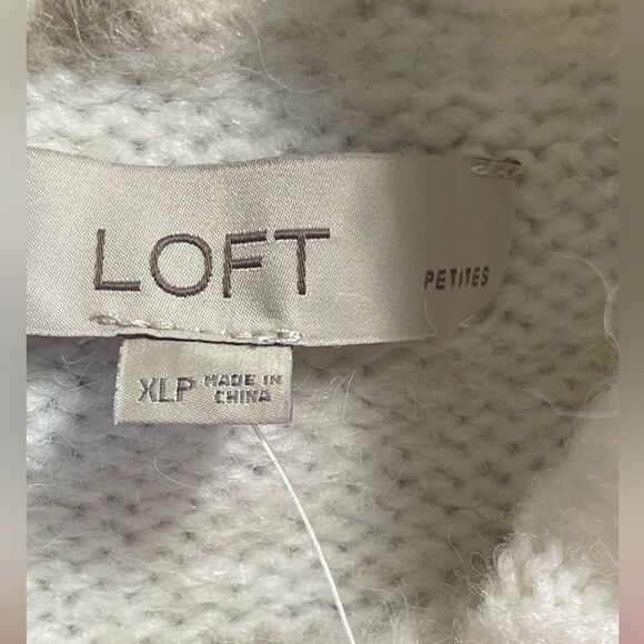 LOFT Petite Spacedye Turtleneck Sweater Size XL NWT - Picture 10 of 12